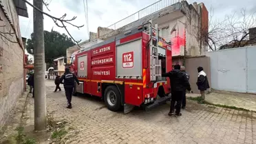 Yangın söndürülmüş bina