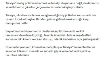 İletişim Başkanı Duran, Özgür Özel'in Erdoğan Eleştirisine Sert Yanıt Verdi