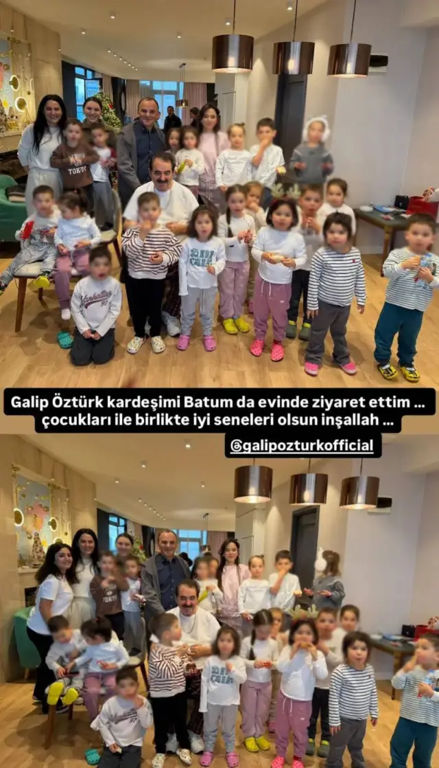 Galip Öztürk ve 20 çocuğu