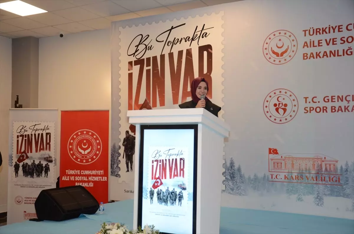 Bakan Göktaş, Sarıkamış'ta Şehit ve Gazi Ailelerine Destek Mesajı Verdi