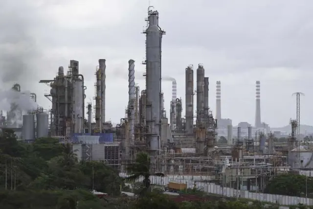 Venezuela petrol sahası