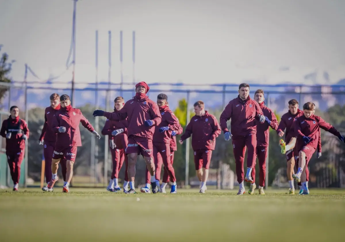 Trabzonspor, Galatasaray Maçına Hazırlıklarını Tamamlıyor
