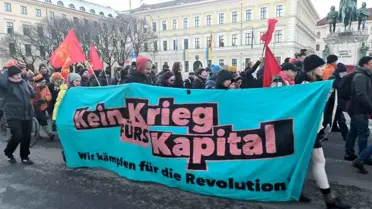 Münih'te ABD'nin Venezuela Müdahalesi Protestosu: Katılımcılar Sessiz Direniş Gösterdi