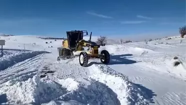 Elazığ’da 27 Köyde Karla Mücadele Hızı Kesilmiyor