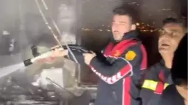 Düziçi'nde Ev Yangını Hızla Kontrol Altına Alındı