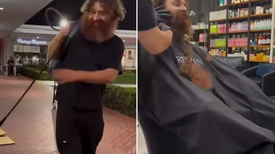 Miami'de Türk Güzellik Salonu, Evsiz Adamı Yeniden Hayata Döndürdü