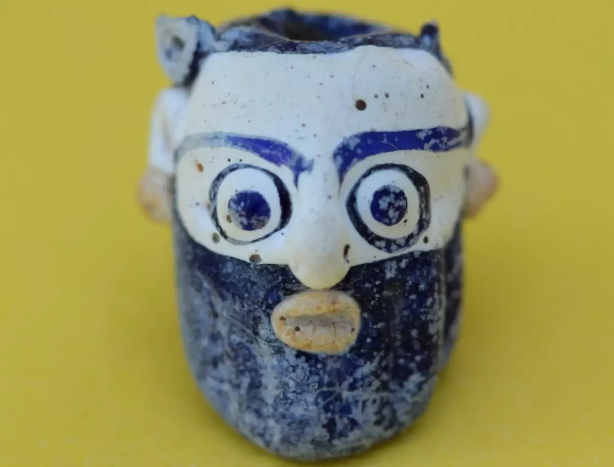 Oluz Höyük kazısında bulunan bebek mezarı