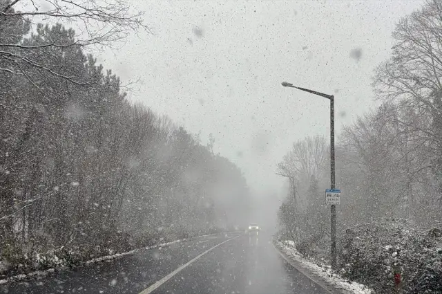 İstanbul’da yoğun kar
