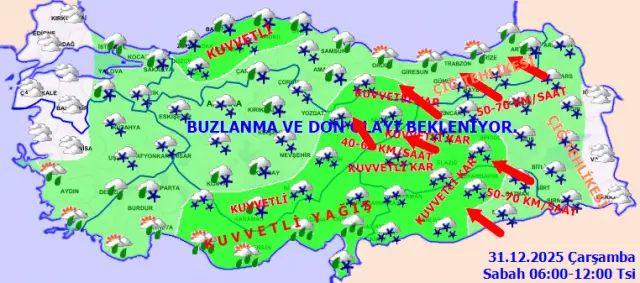 Şiddetli rüzgar