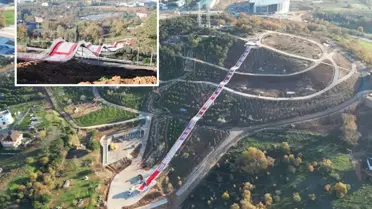 İstanbul'un Yanı Başına Yeni Eğlence Noktası: 207 Metrelik Dev Kaydırak Tamamlandı