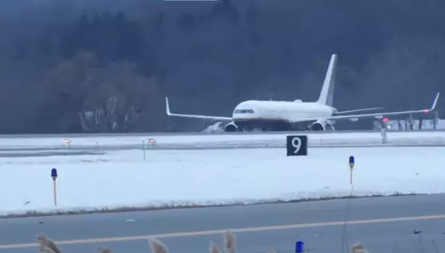 Maduro'yu taşıyan uçak