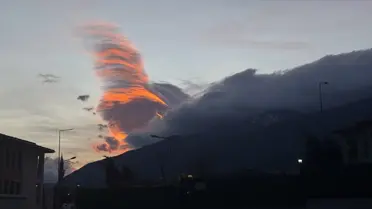 Bursa’da rüzgar sonrası hasar görüntüsü