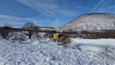 Elazığ’da Kar Yağışı Sonrası 542 Köy Yolu Tekrar Açıldı