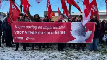 Amsterdam’da ABD’nin Venezuela Müdahalesine Yönelik Büyük Protesto