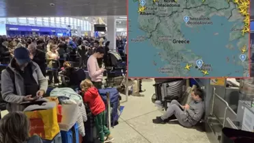 Yunanistan Hava Sahasında Teknik Arıza: 90 Uçuşta Kesintiye Yol Açtı