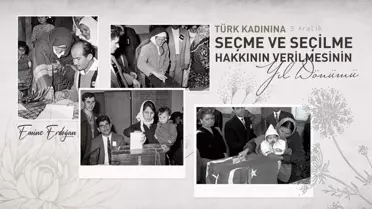 Emine Erdoğan'dan Kadın Hakları Zaferinin 91. Yılına Dair Anlamlı Mesaj