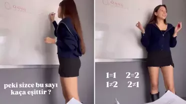 Öğretmenin Mini Etek Seçimi Sosyal Medyada Geniş Tartışma Yarattı