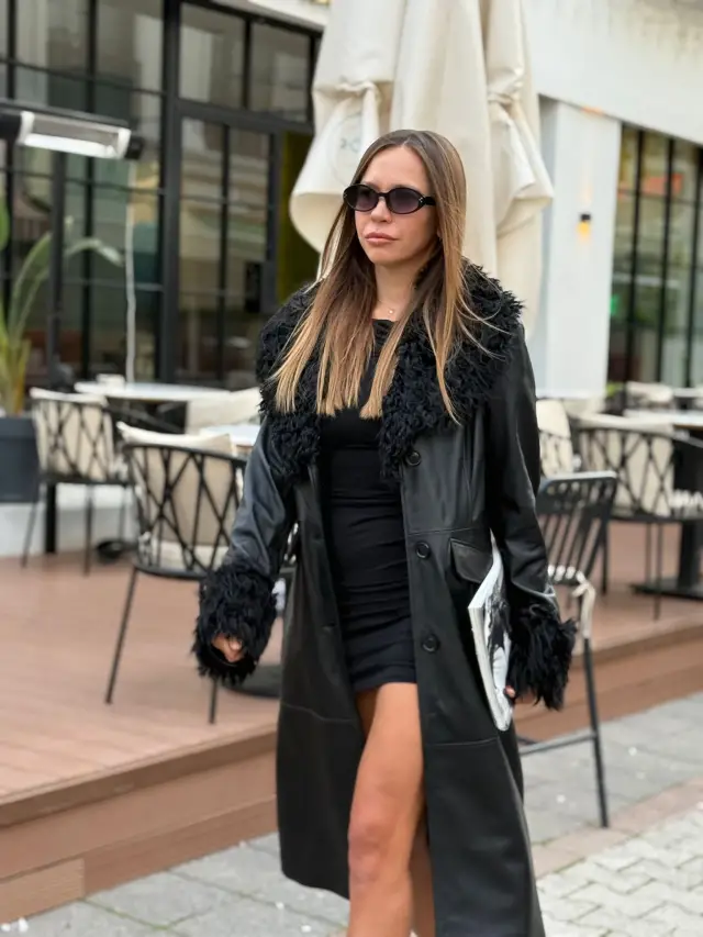 LUIGI deri ceket modeli