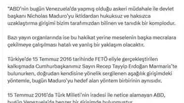 Bahçeli'den Venezuela'daki ABD Müdahalesine Sert Eleştiri