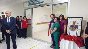 Biga Devlet Hastanesi'nde Dr. Yusuf Bahri Demirkan Anısına Nöroloji Servisi Açıldı