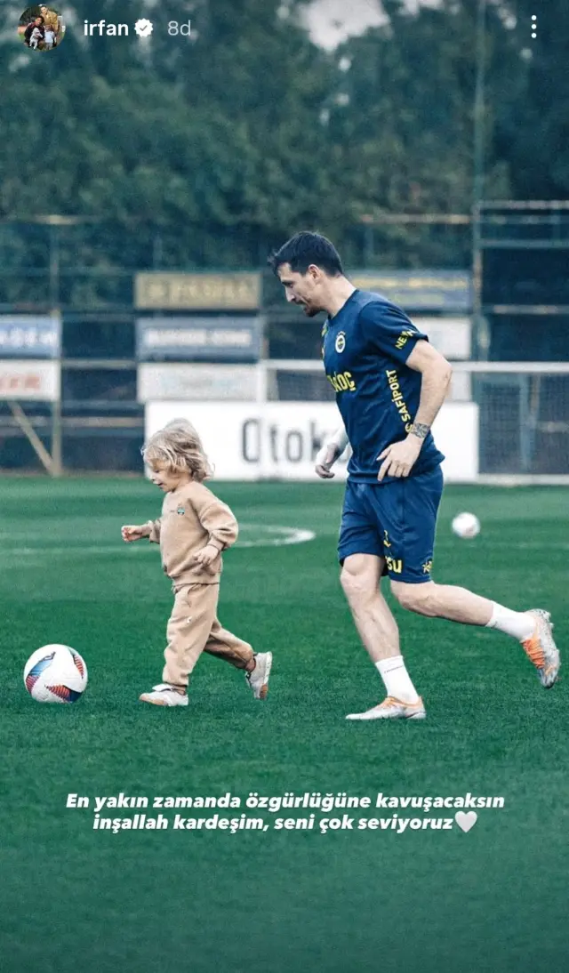 Kahveci'nin sosyal medya gönderisi