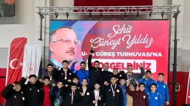Korkuteli Genç Güreşçileri 9 Madalya Kazandı: Şehit Cüneyt Yıldız Turnuvası'nda Şampiyonluk