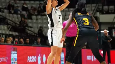 Beşiktaş Kadın Basketbol Takımı Melikgazi Kayseri'yi 84-75 Skorla Geçti