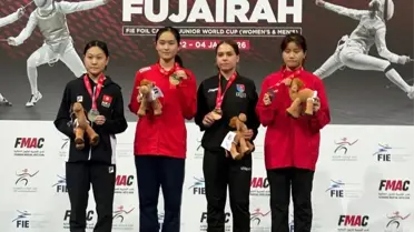 Alara Atmaca, BAE'deki Yıldızlar Dünya Kupası'nda Flöre Dalında Bronz Madalya Kazandı