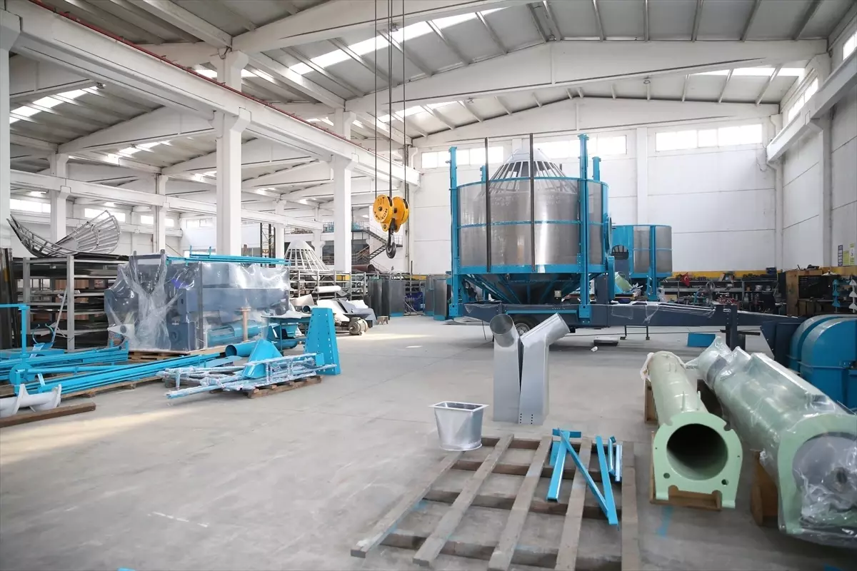 Samsun'un Terme Fabrikası 60 Ülkeye Fındık ve Çeltik Makinesi İhracatıyla Dikkat Çekiyor