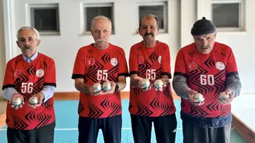 Van Edremit Huzurevi Bocce Takımı Türkiye Şampiyonası'na Hazırlanıyor