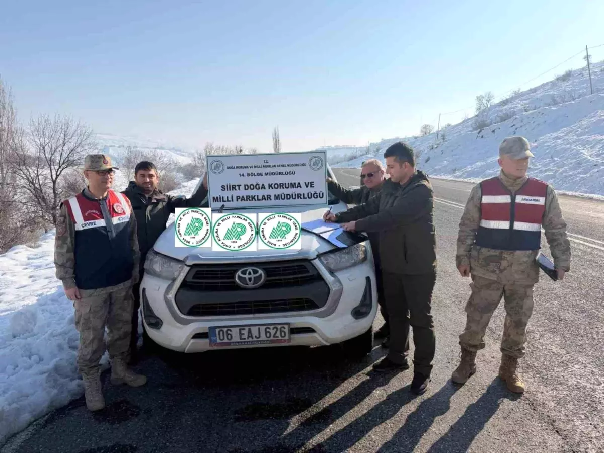 Siirt’te Kaçak Avcılık Yaptığı İçin 26.911 TL Para Cezası Kesildi