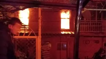 Beyşehir'de İki Katlı Ev Yangını Şehri Sarsıyor