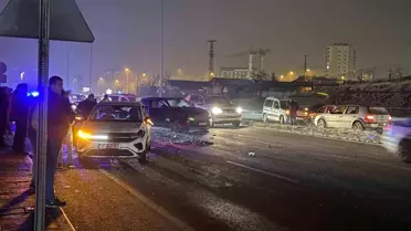 Kayseri Melikgazi’de Zincirleme Trafik Kazaları ve Elektrik Kesintileri