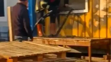 Sinop Boyabat’ta Şantiyedeki Konteyner Yangını Hızlı Müdahale ile Kontrol Altına Alındı