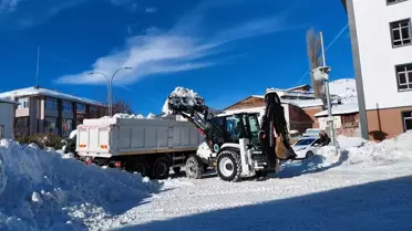 Başçiftlik’te Kar Temizleme Çalışmaları Hız Kesmeden Devam Ediyor