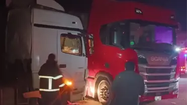 Kaza sonrası yol durumu