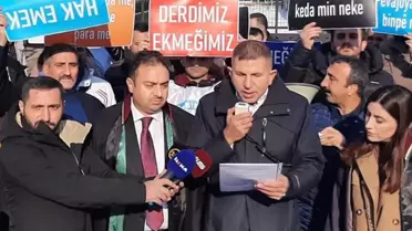 İşten çıkarılan çalışanların fotoğrafı