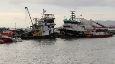 Tekirdağ’da Lodos Şiddeti Deniz Trafiğini Durma Noktasına Getiriyor