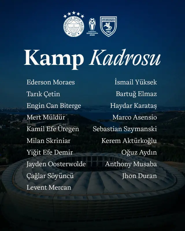 Maç öncesi antrenman görüntüsü