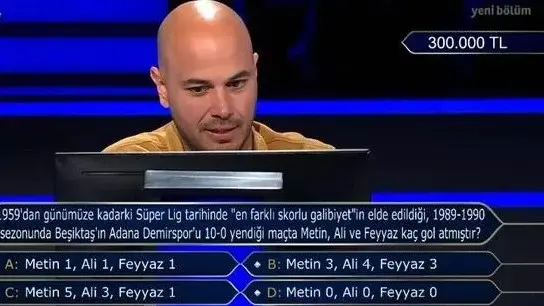 Beşiktaş ve Adana Demirspor maçından bir kare