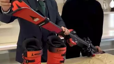 Harun Mut antrenman yaparken