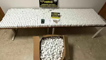 Konya'nın Akşehir İlçesinde 10 Milyon Liralık Sentetik Uyuşturucu Operasyonu Çökertildi