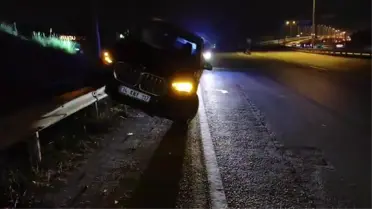 Kontrolden çıkan lüks Cip