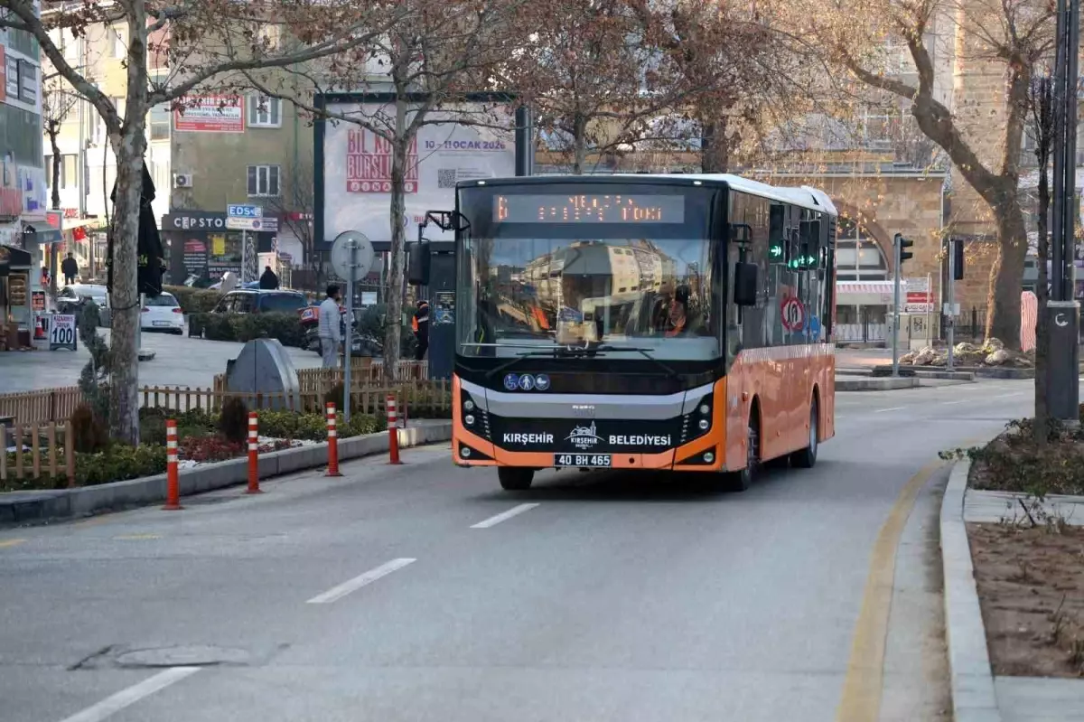 Kırşehir Belediyesi, Şehir İçi Otobüs Ücretlerine Yeni Zam İlan Etti