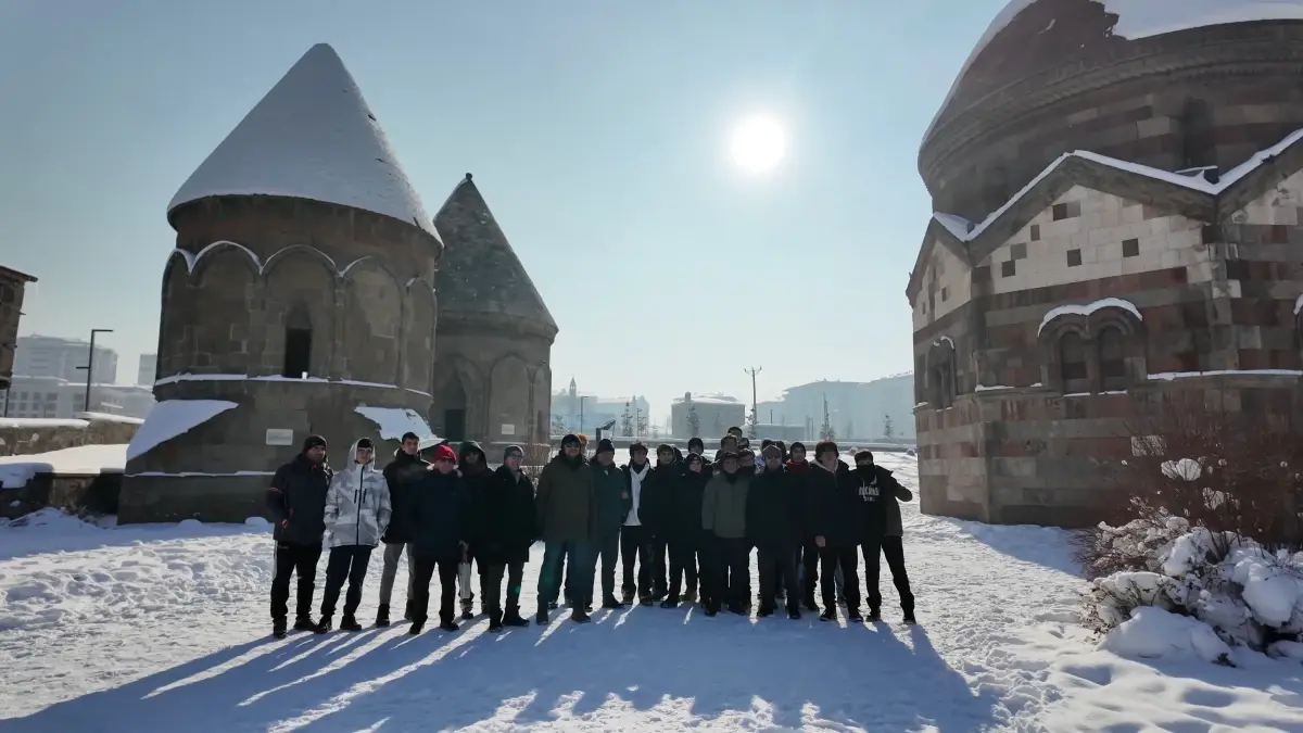 Terme Fen Lisesi Öğrencileri Erzurum'un Tarihi ve Doğal Güzelliklerini Keşfetti