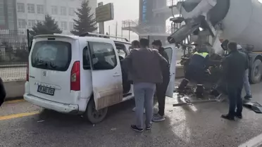Ankara Çubuk’ta Yoğun Sis Nedeniyle Zincirleme Trafik Kazası: 5 Yaralı