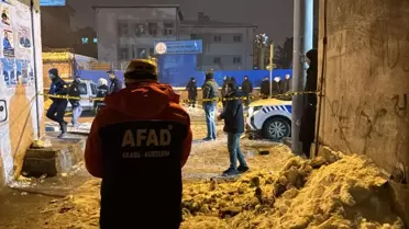 Tahliye edilen binanın dış görünüşü