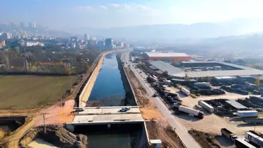 Tamamlanmış Yeşilırmak Köprüsü