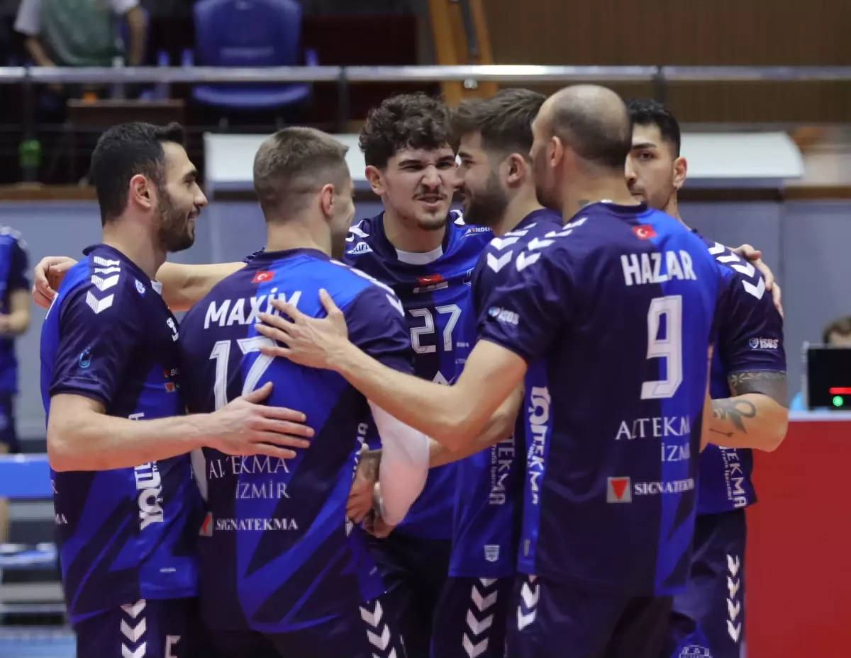 Altekma, CEV Challenge Kupası'nda Sliedrecht Sport'a Karşı Rövanş Mücadelesi Başlatıyor