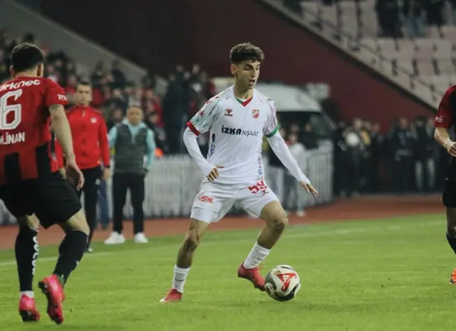 Adem Yeşilyurt antrenmanda